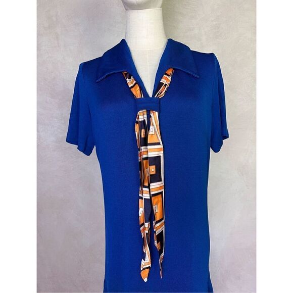 Vintage Plus Size Shift Dress 1960s - Picture 2 of 6